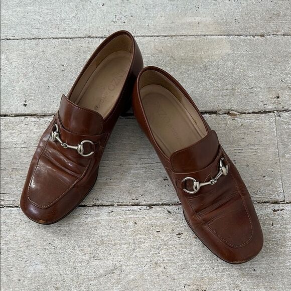 Vintage Enzo Angioini Horsebit Loafer Size 8 - Picture 1 of 7